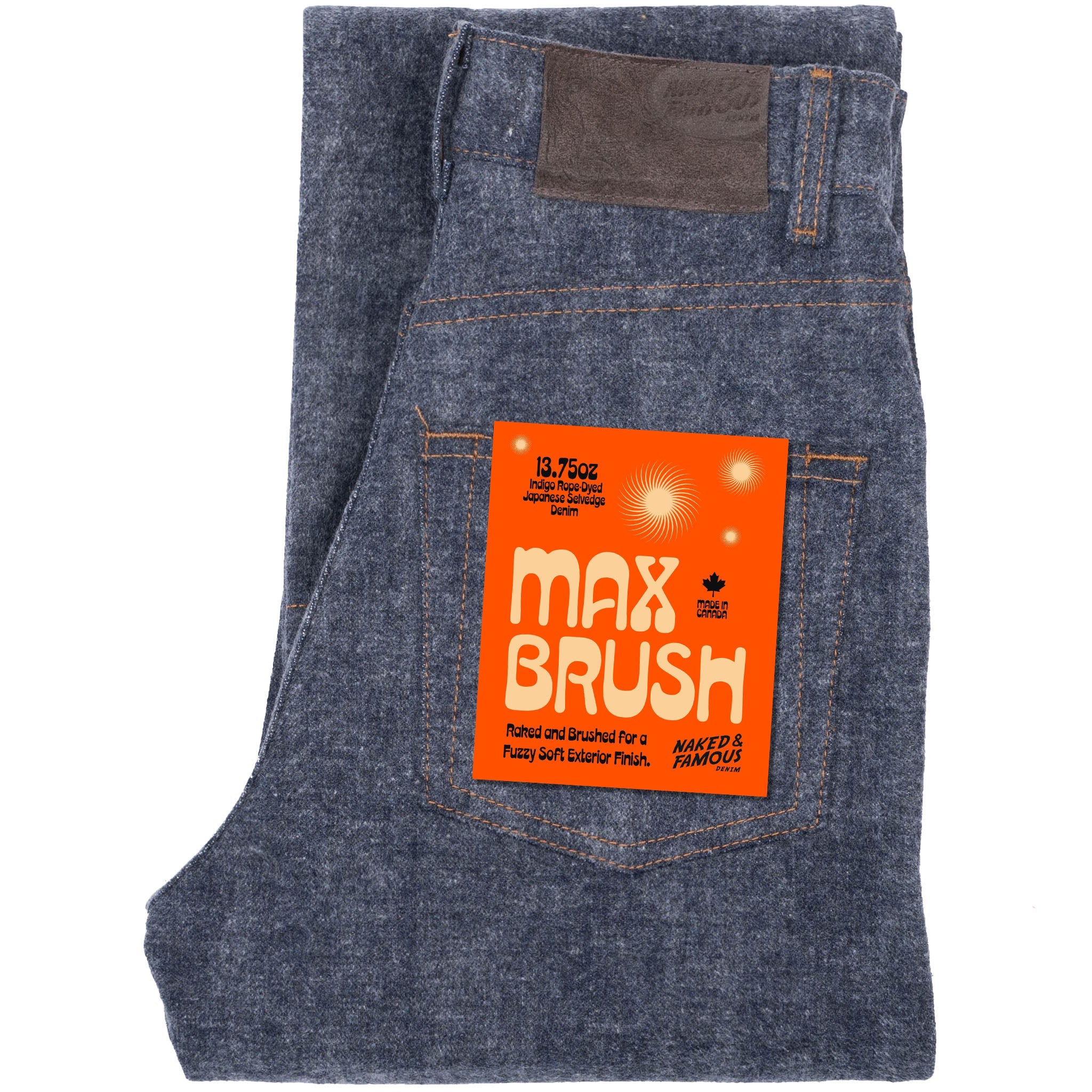 True Girl - Max Brush Selvedge - Indigo by Naked & Famous Denim