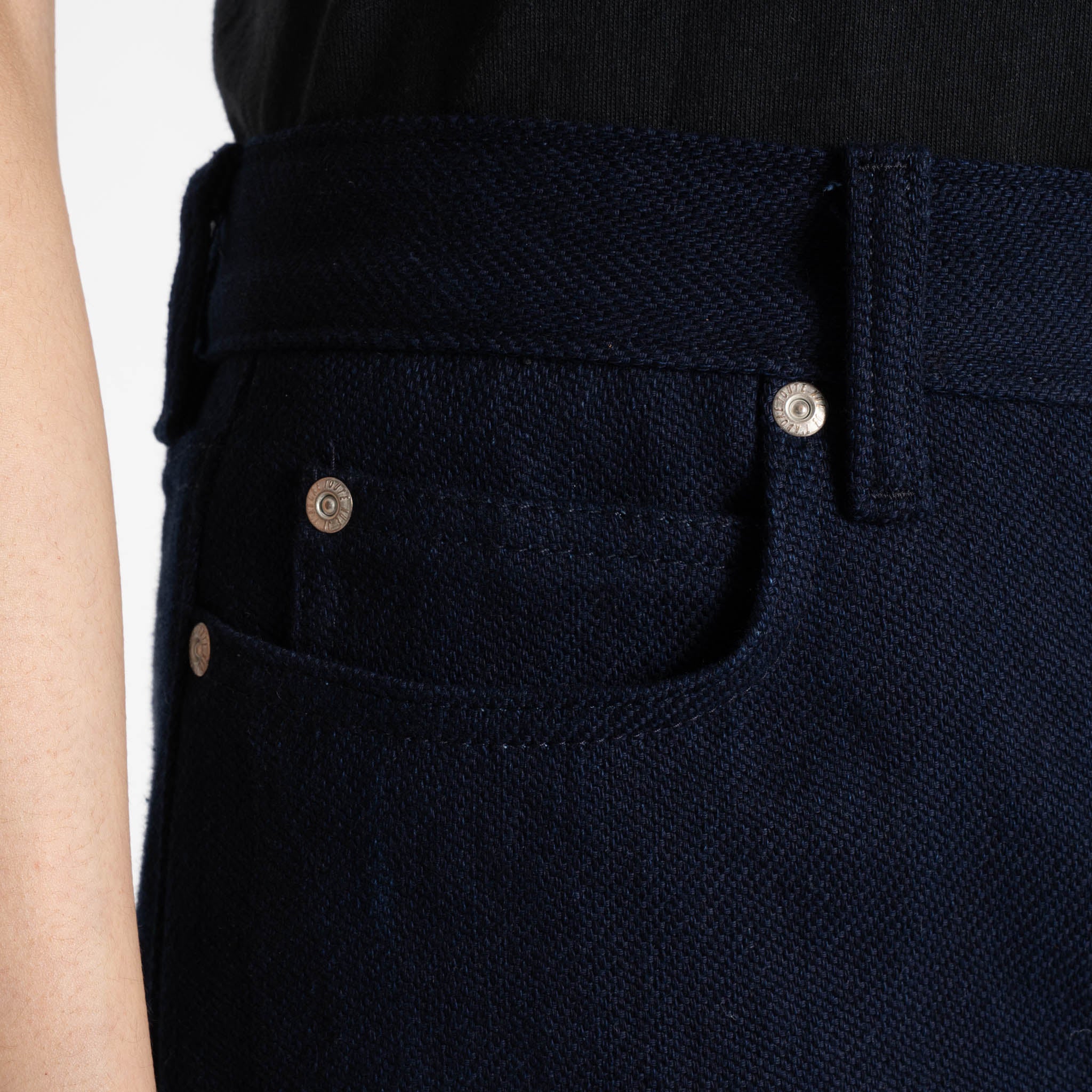 Bestie - Maekake Dobby - Indigo by Naked & Famous Denim