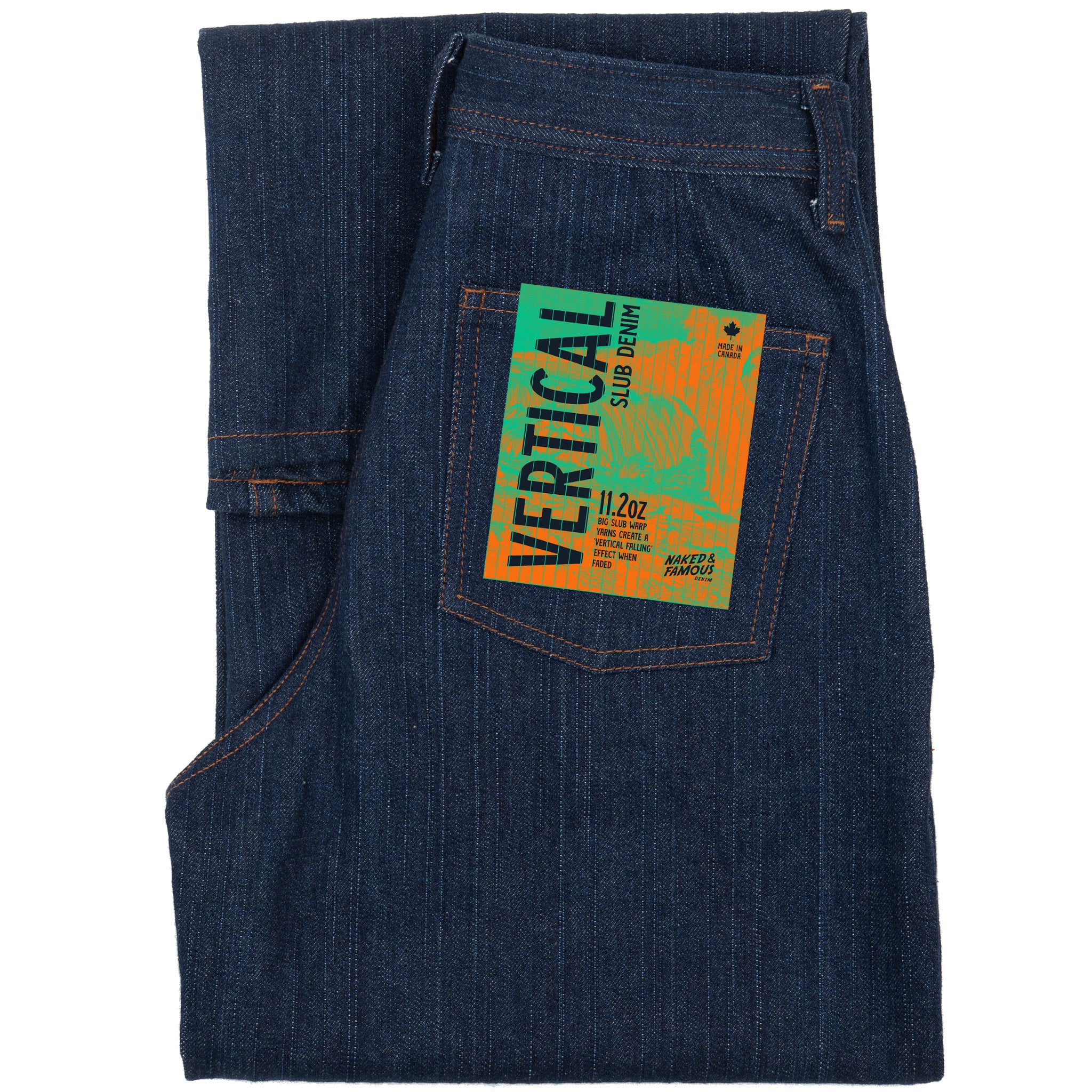 Maudie - Vertical Slub Denim by Naked & Famous Denim