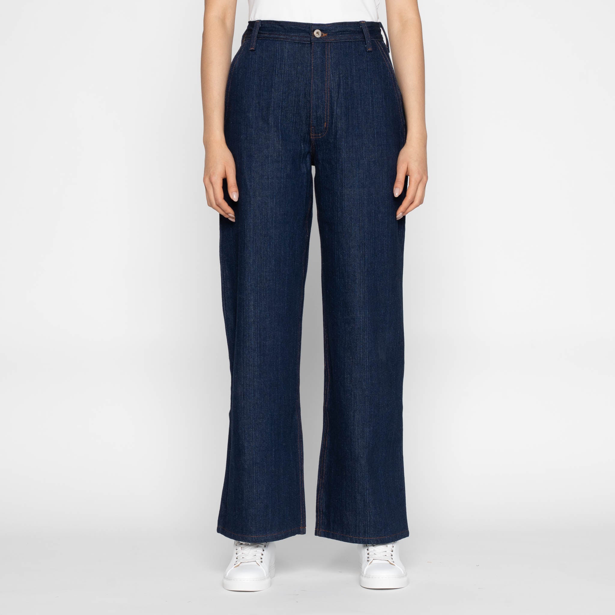 Maudie - Vertical Slub Denim by Naked & Famous Denim