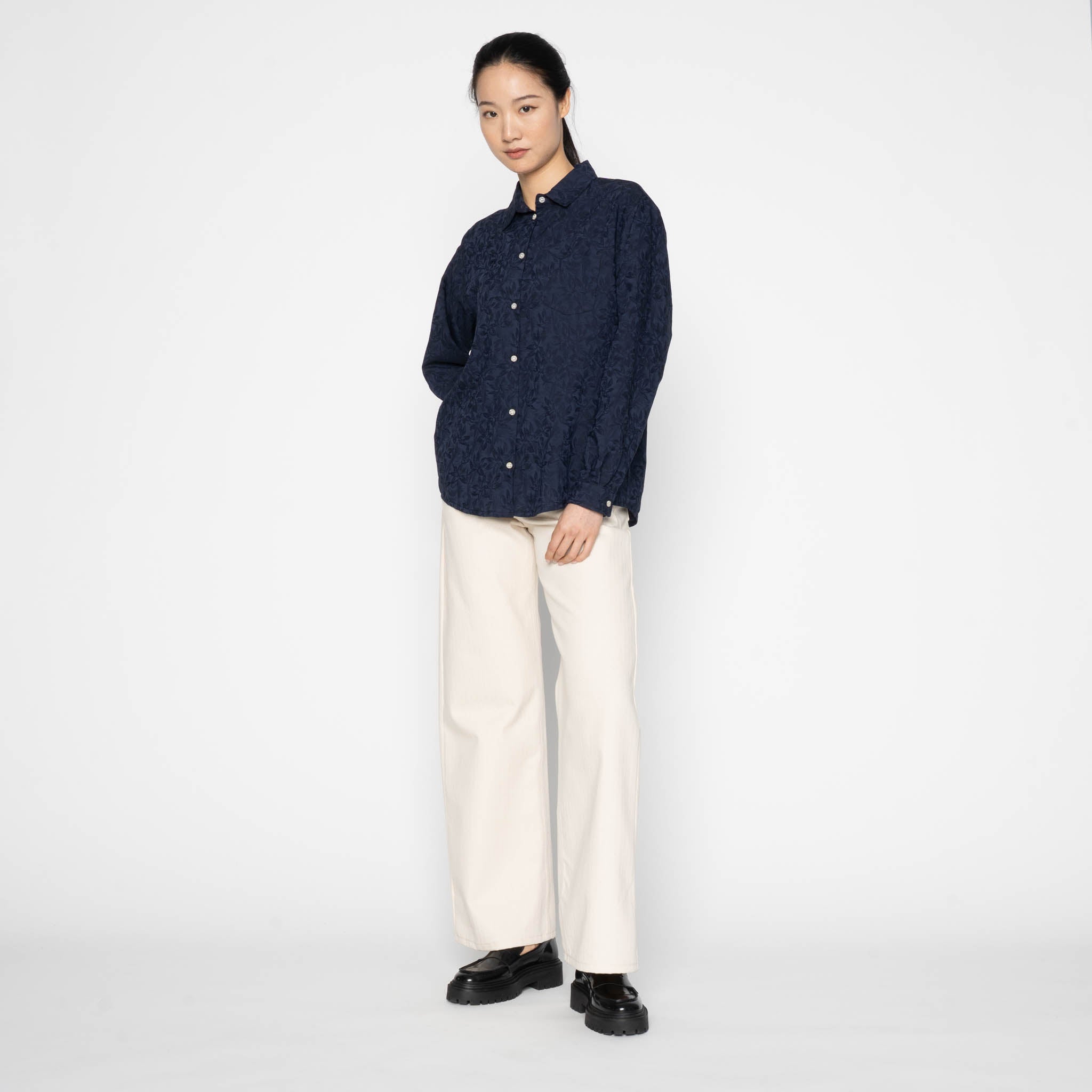 Wide Wild West - Hard Twist Organic Herringbone by Naked & Famous Denim