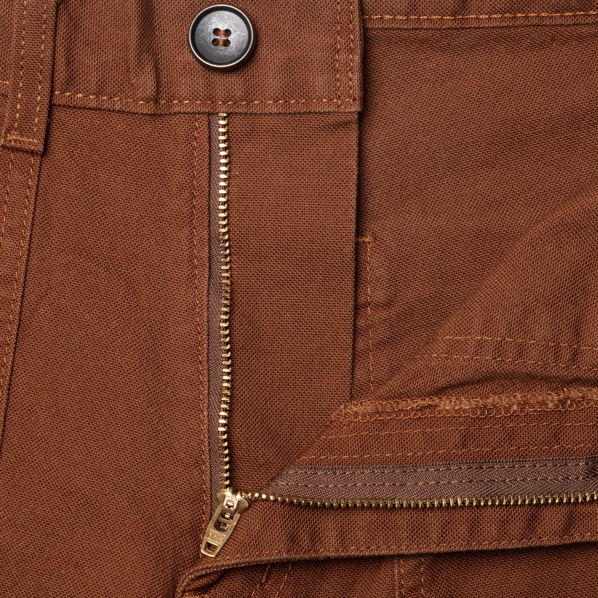 Fatigue Pant - Brick Canvas by Naked & Famous Denim