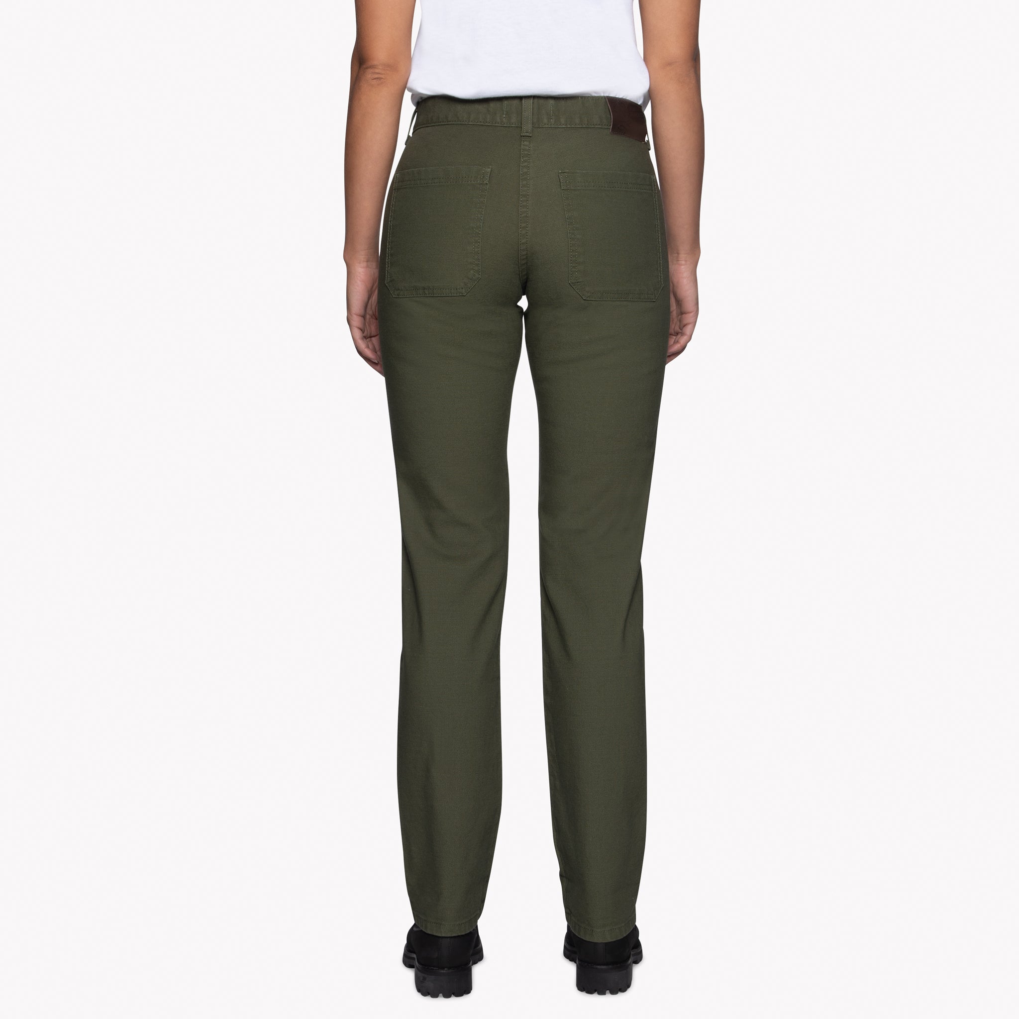 Fatigue Pant - Green Canvas by Naked & Famous Denim