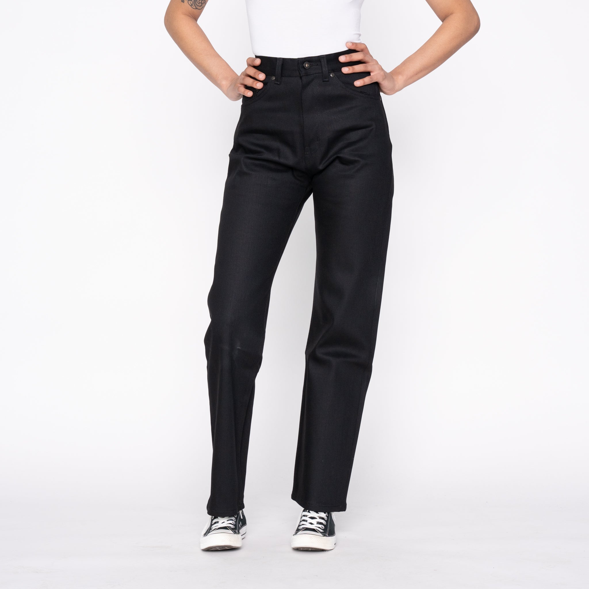 The Classic - Black Cobra Stretch Selvedge by Naked & Famous Denim