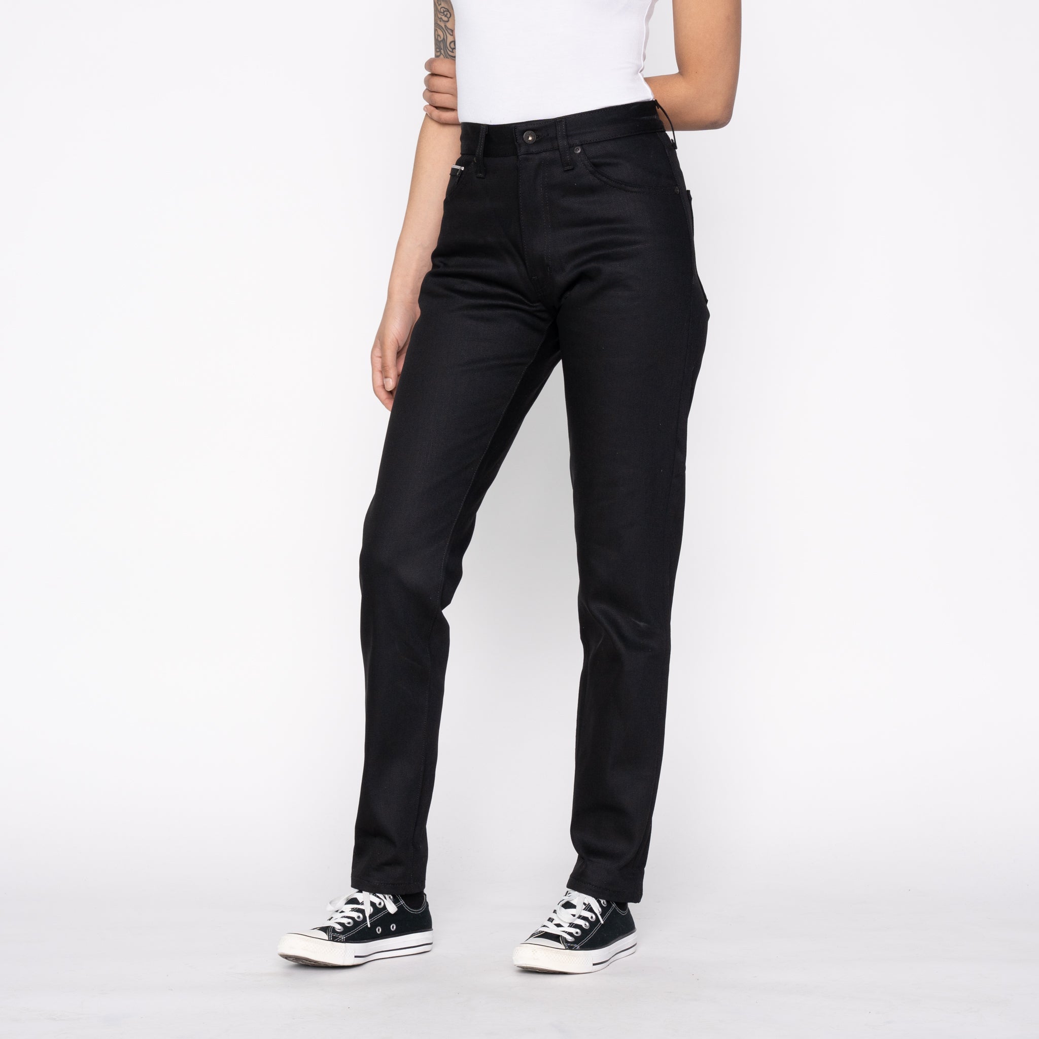 Max - Black Cobra Stretch Selvedge by Naked & Famous Denim