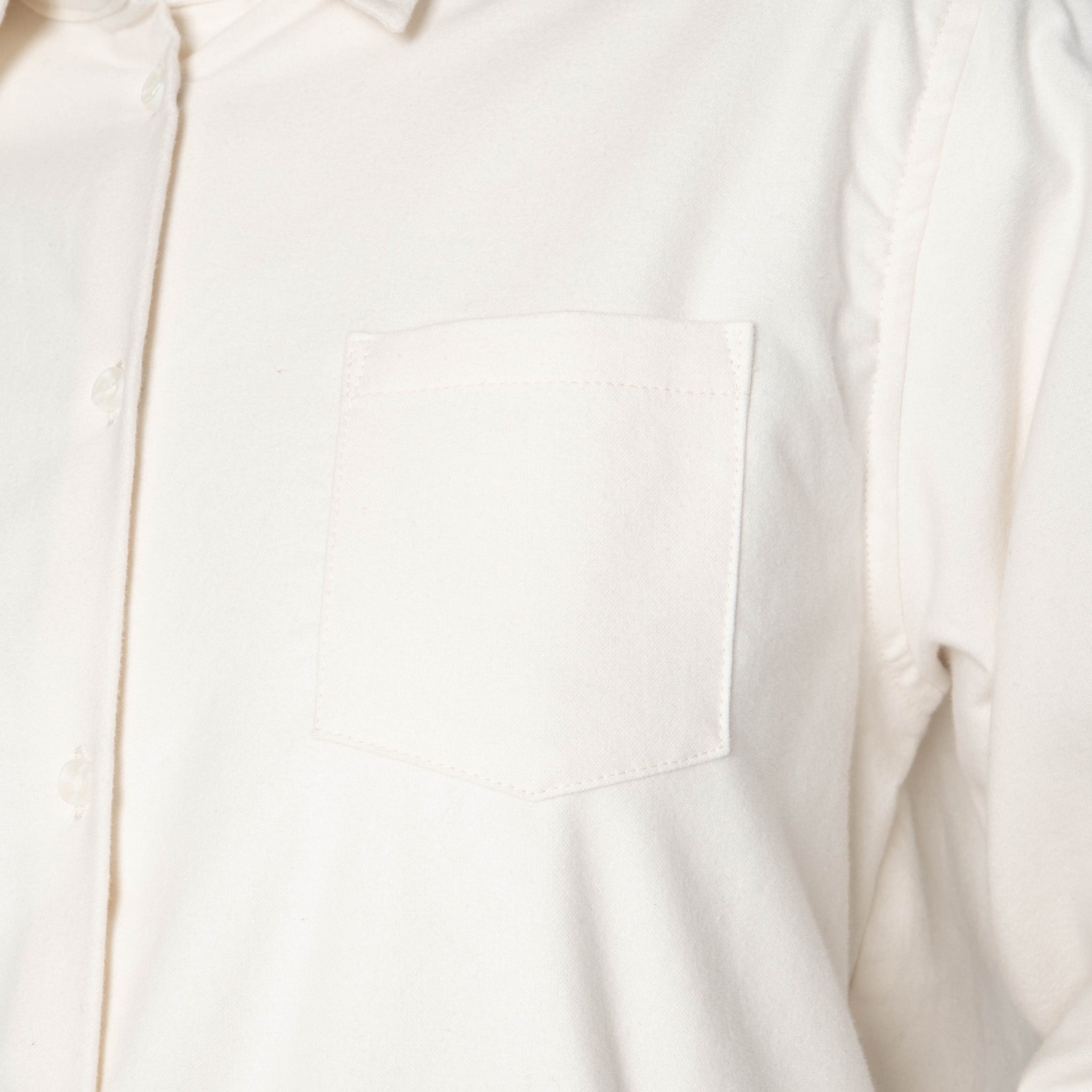 Judy Shirt - Natural Seed - Ecru by Naked & Famous Denim