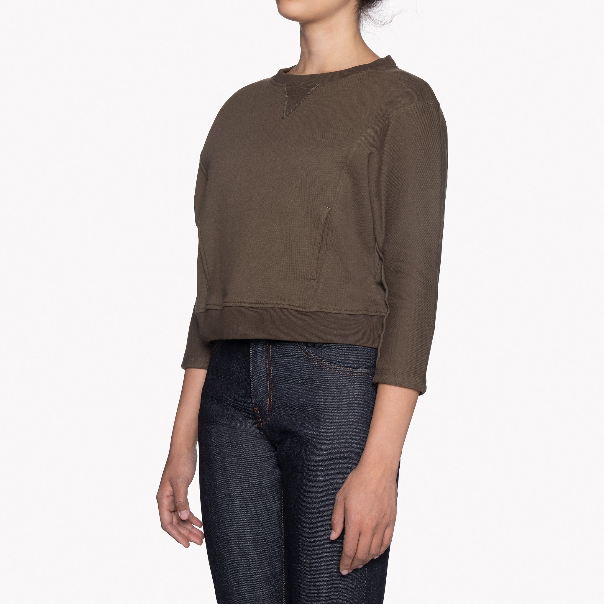 Smart Crew - Terry - Hunter by Naked & Famous Denim
