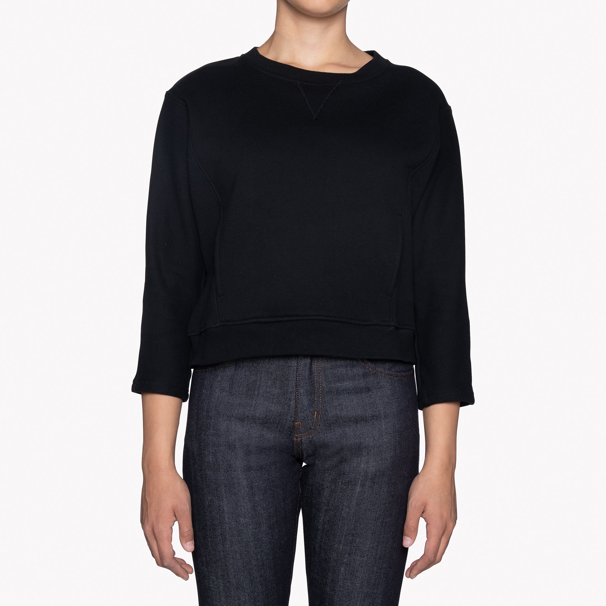 Smart Crew - Terry - Black by Naked & Famous Denim
