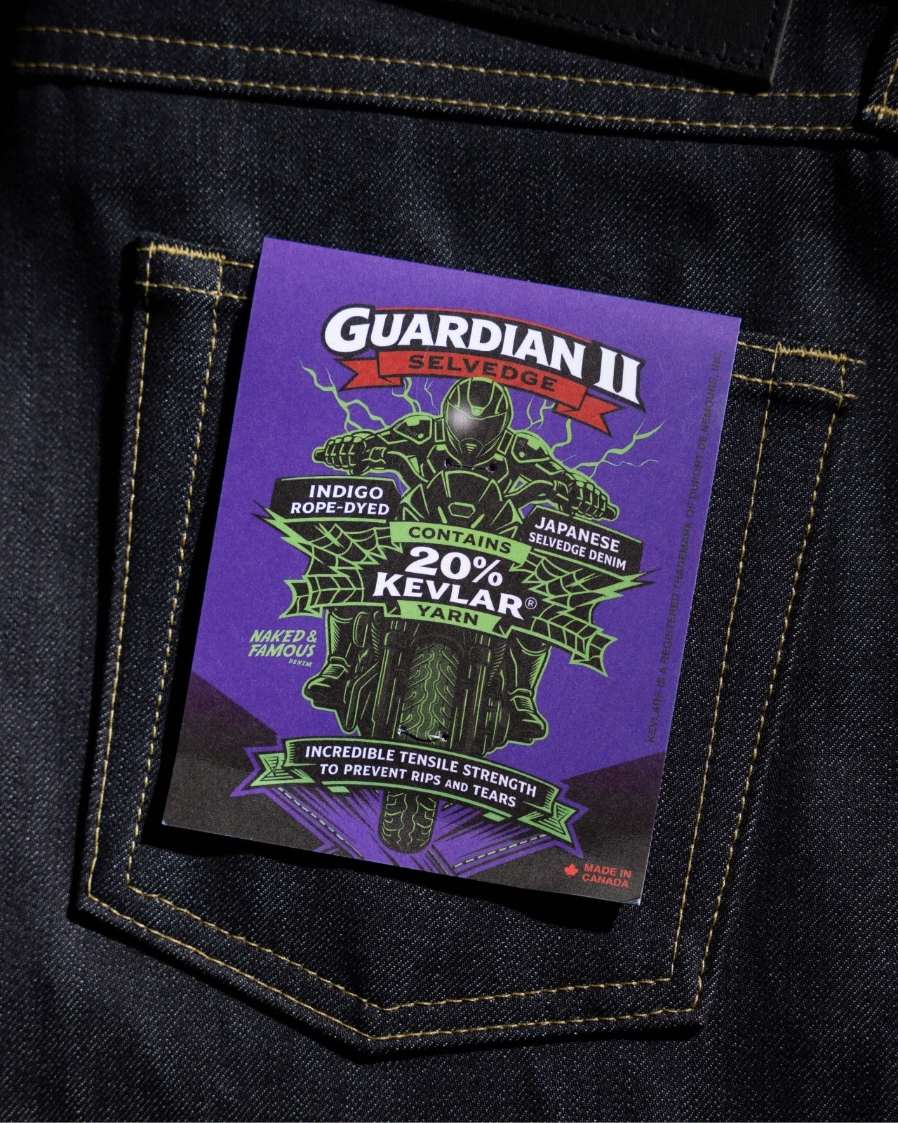 Kevlar®-Reinforced Japanese Selvedge Denim Returns