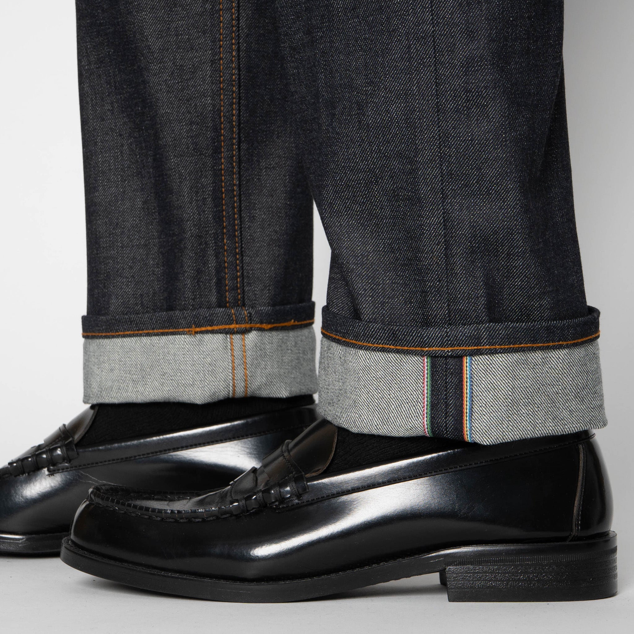 Weird Guy - Dia De Los Muertos Selvedge - Bat by Naked & Famous Denim