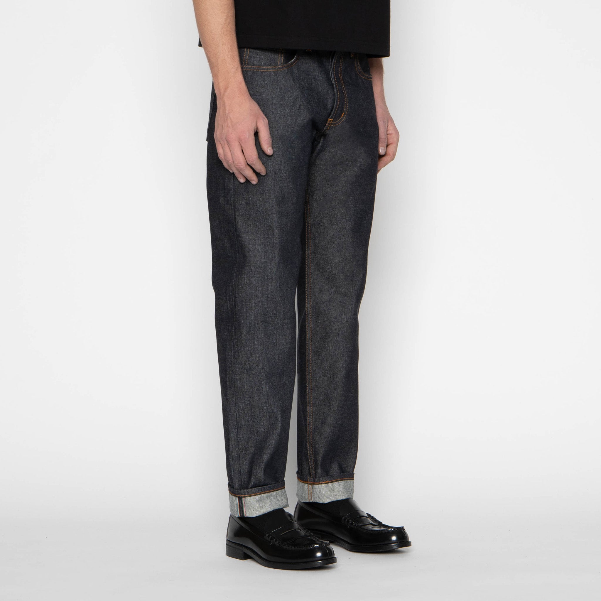 Easy Guy - Dia De Los Muertos Selvedge - Bat by Naked & Famous Denim