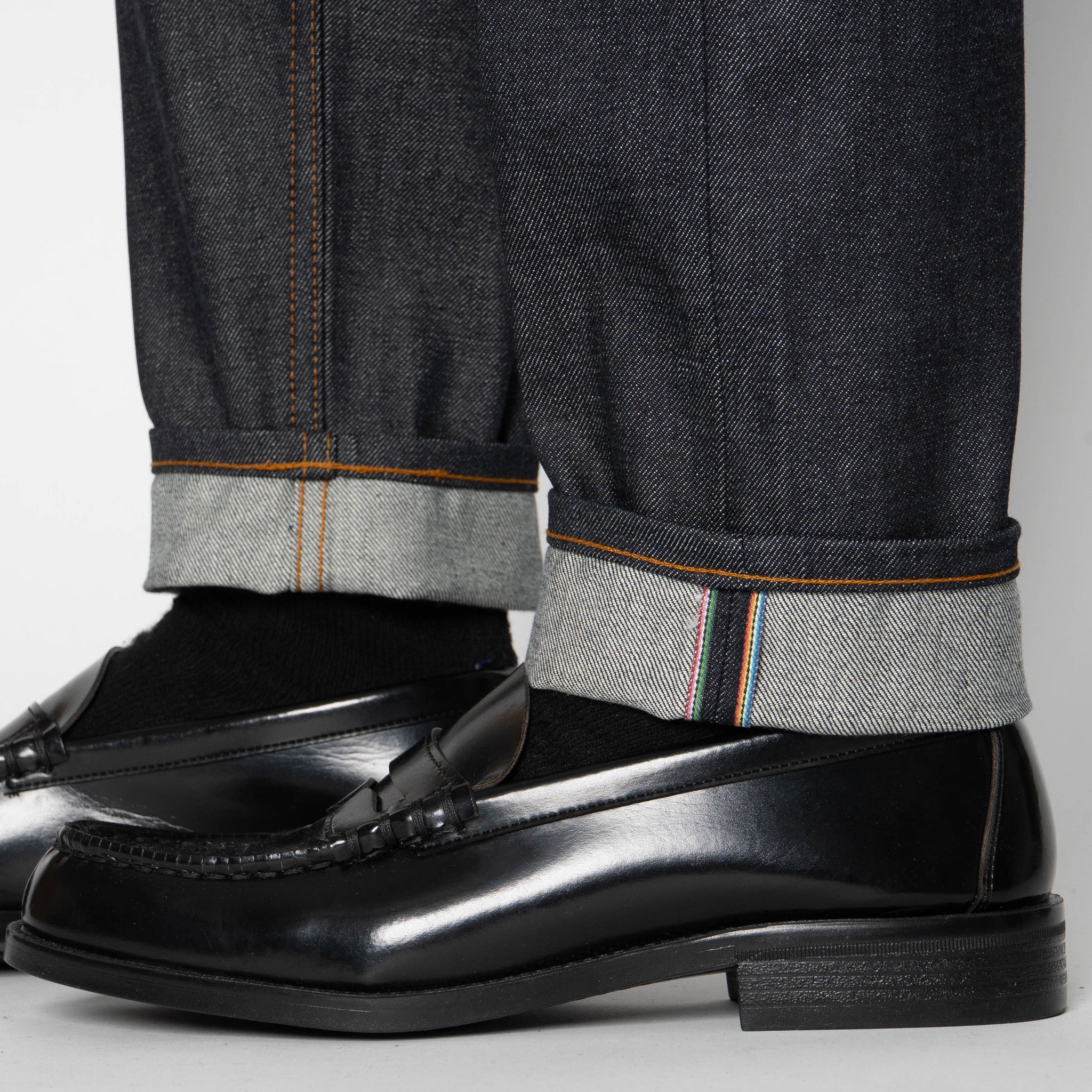Easy Guy - Dia De Los Muertos Selvedge - Bat by Naked & Famous Denim