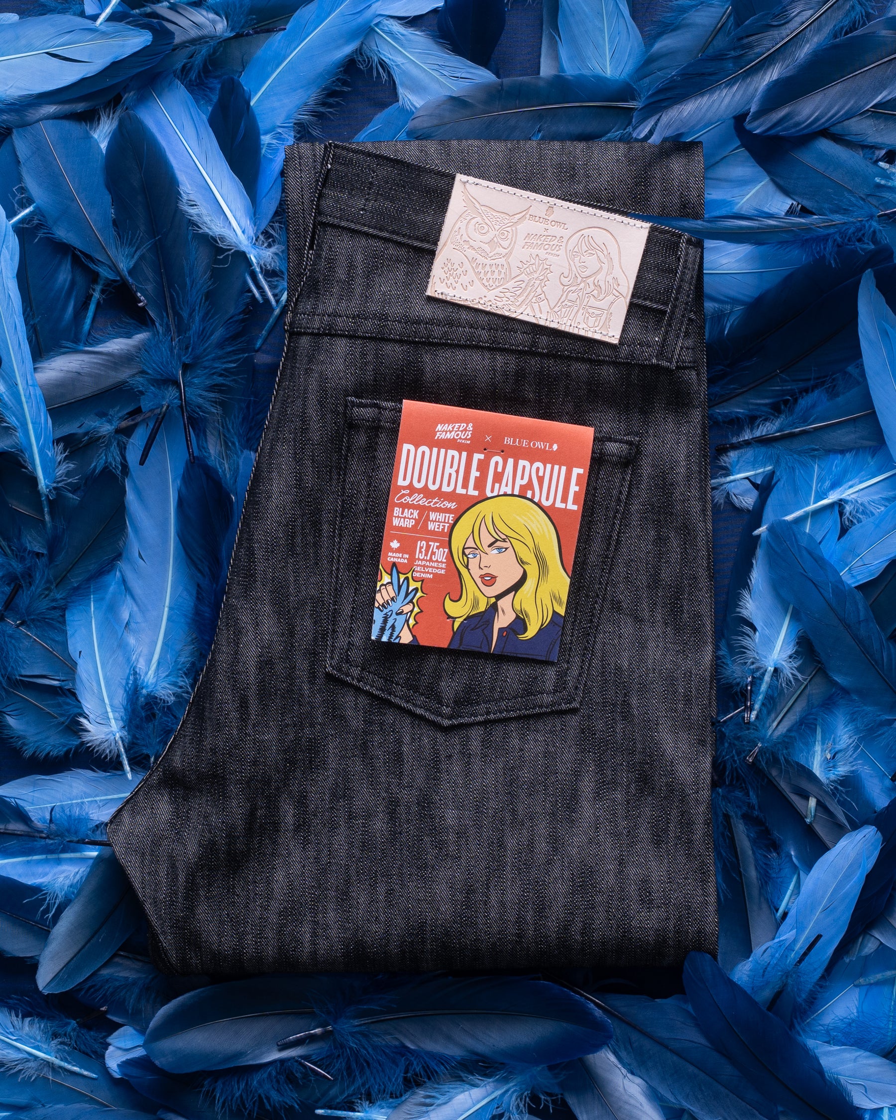 Double Capsule: Naked & Famous × Blue Owl Collaboration
