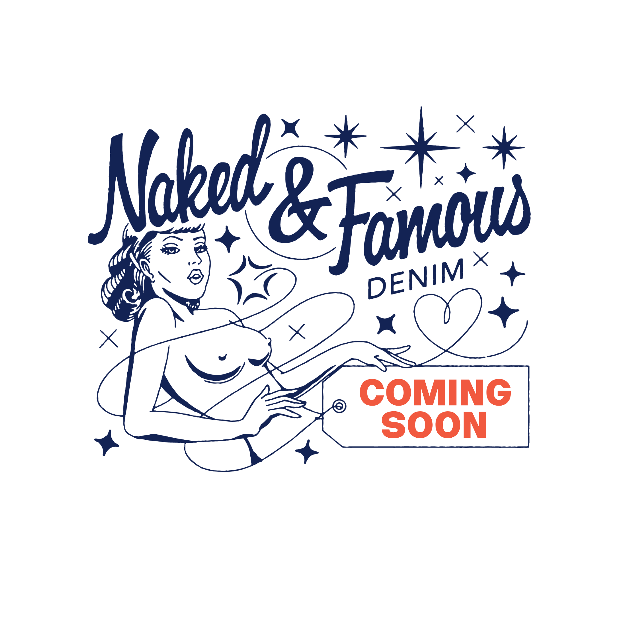 Strong Girl - Dia De Los Muertos Selvedge by Naked & Famous Denim