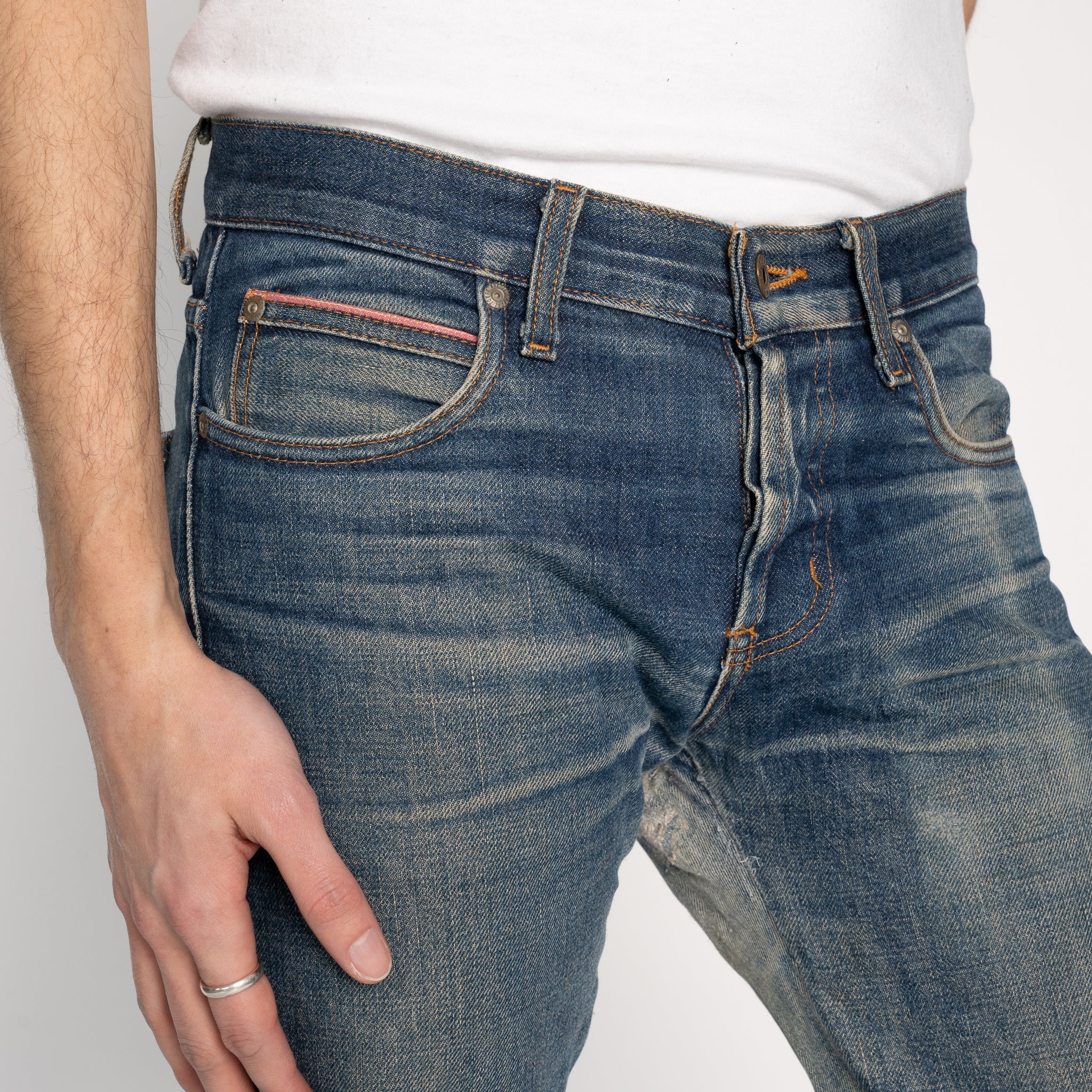 Strong Guy - Dirty Fade Selvedge by Naked & Famous Denim