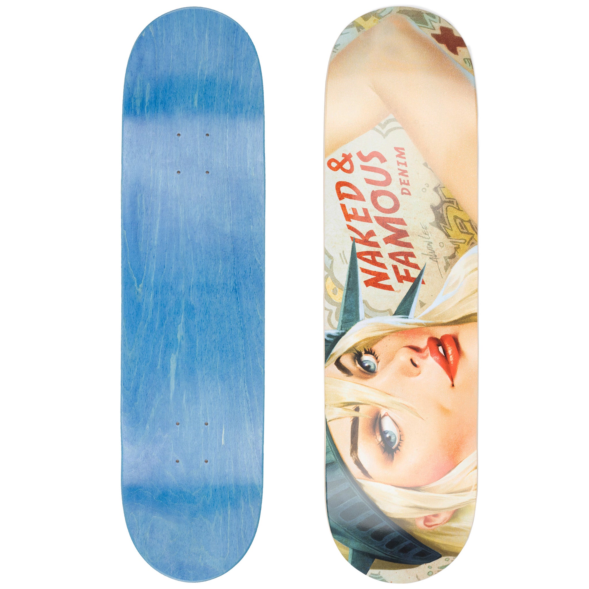 Skateboard Deck - Empire State - Made in Canada by Naked & Famous Denim