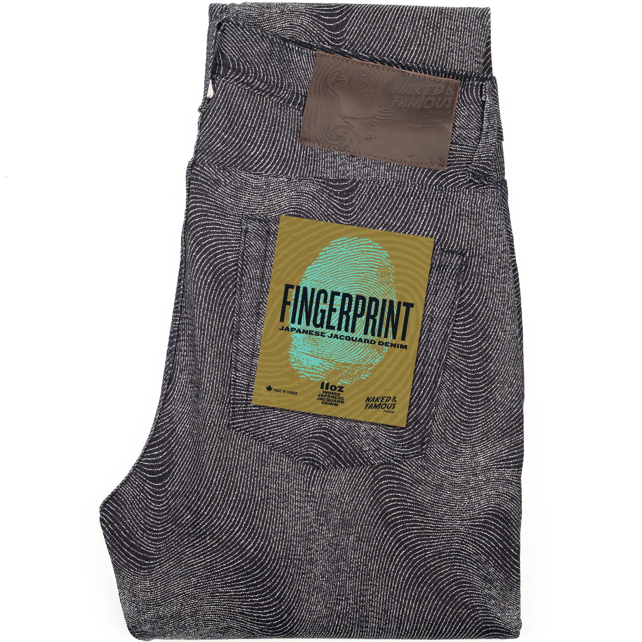 Weird Guy - Fingerprint Denim - Indigo by Naked & Famous Denim