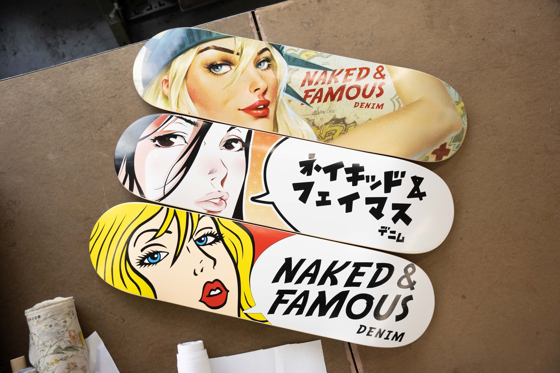 Three New Skateboard Decks, Made in Canada