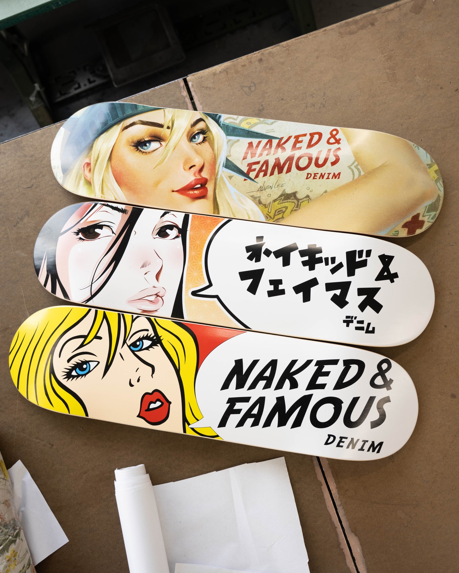 Three New Skateboard Decks, Made in Canada