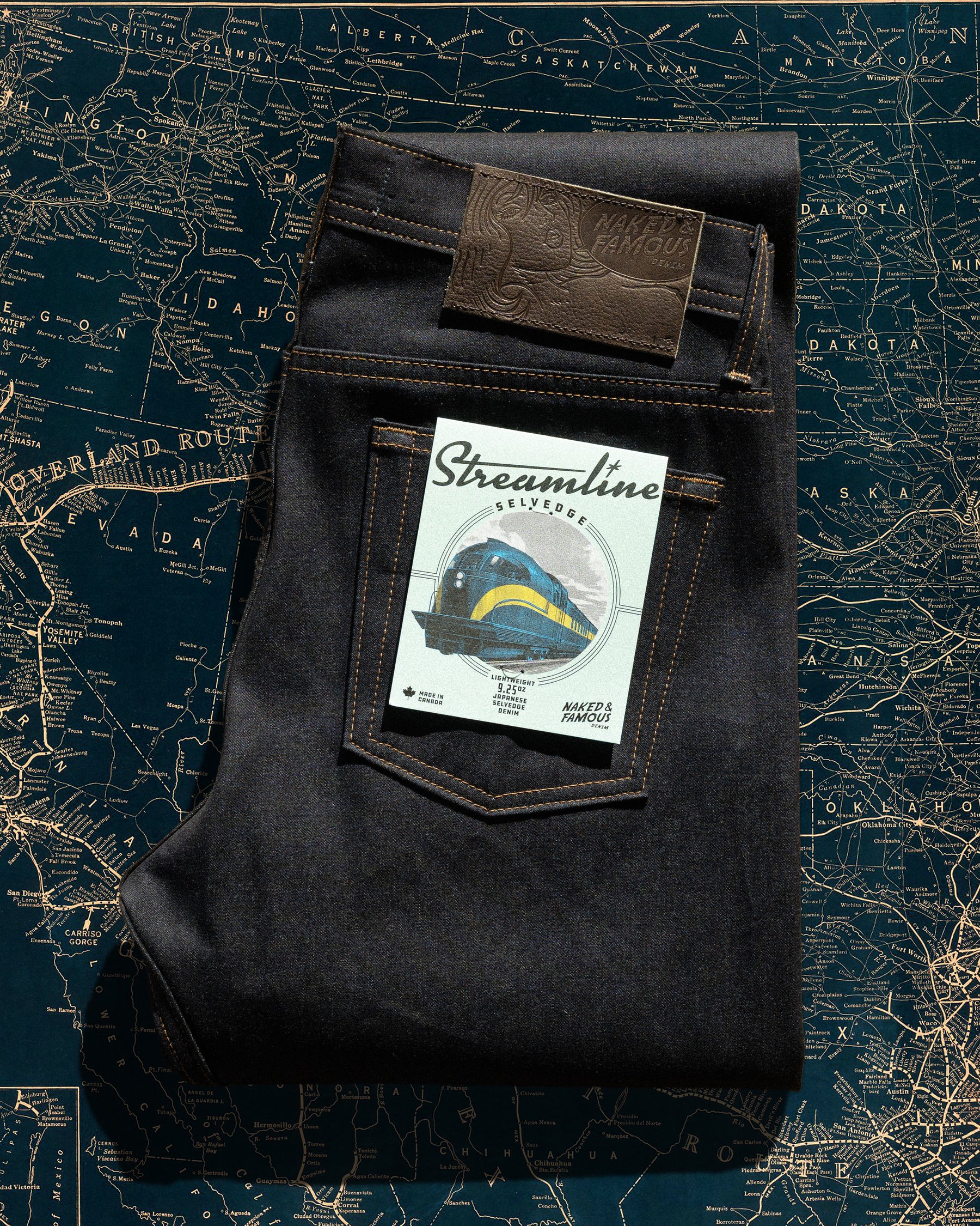 Full Steam Ahead: Streamline Selvedge