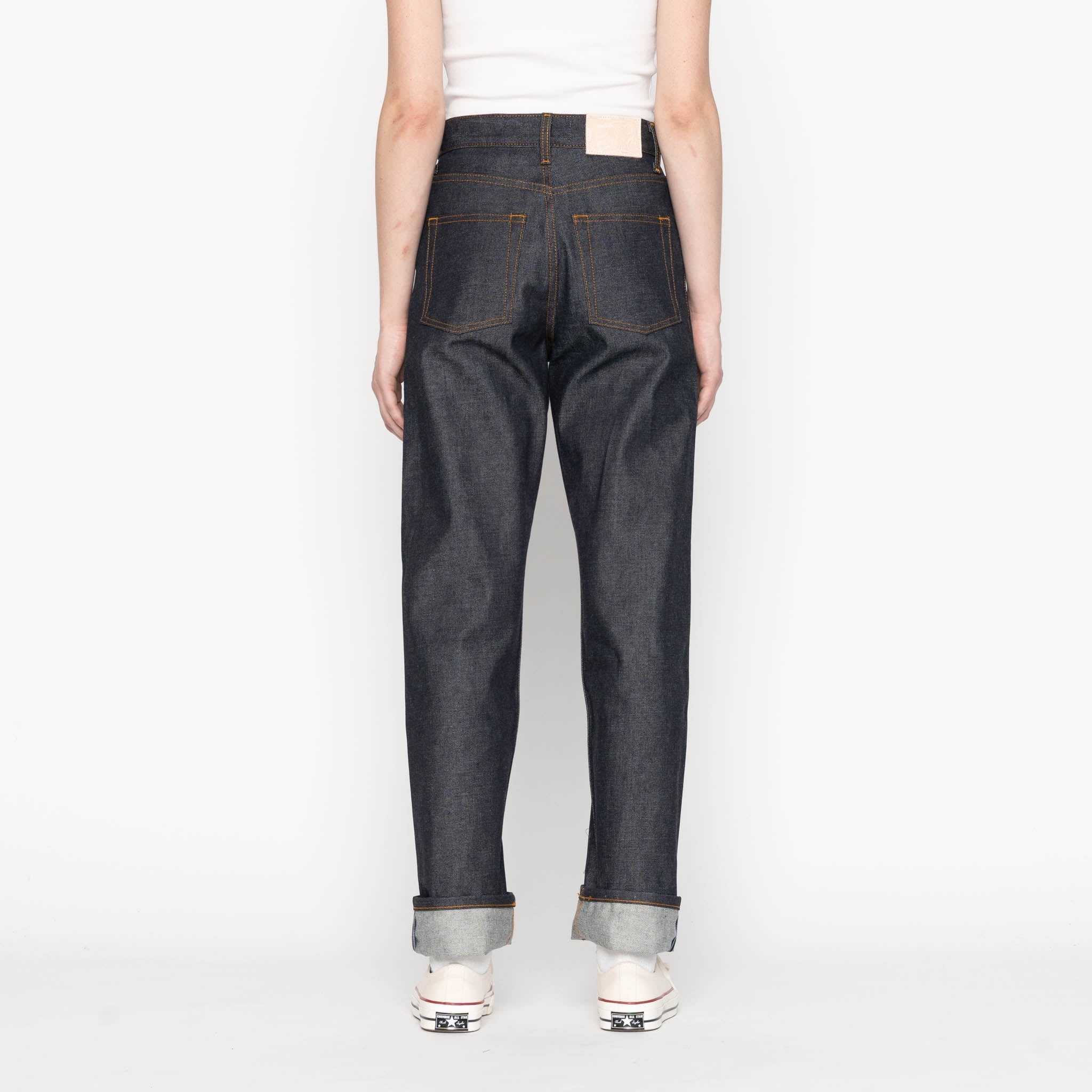 True Girl - Dia De Los Muertos Selvedge - Indigo by Naked & Famous Denim