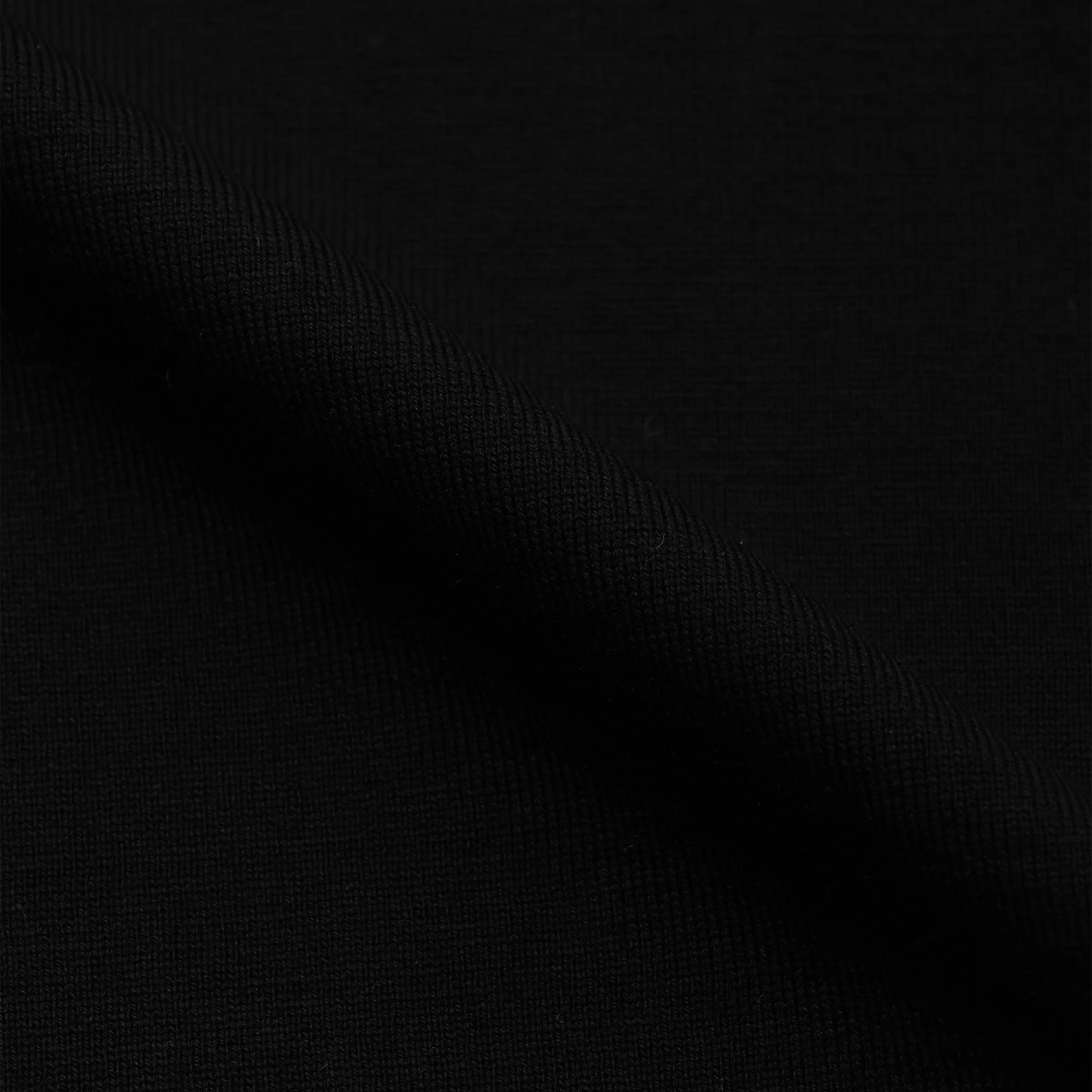 Crewneck T-shirt - Ultimate Pima Tsuriami - Black by Wonder Looper