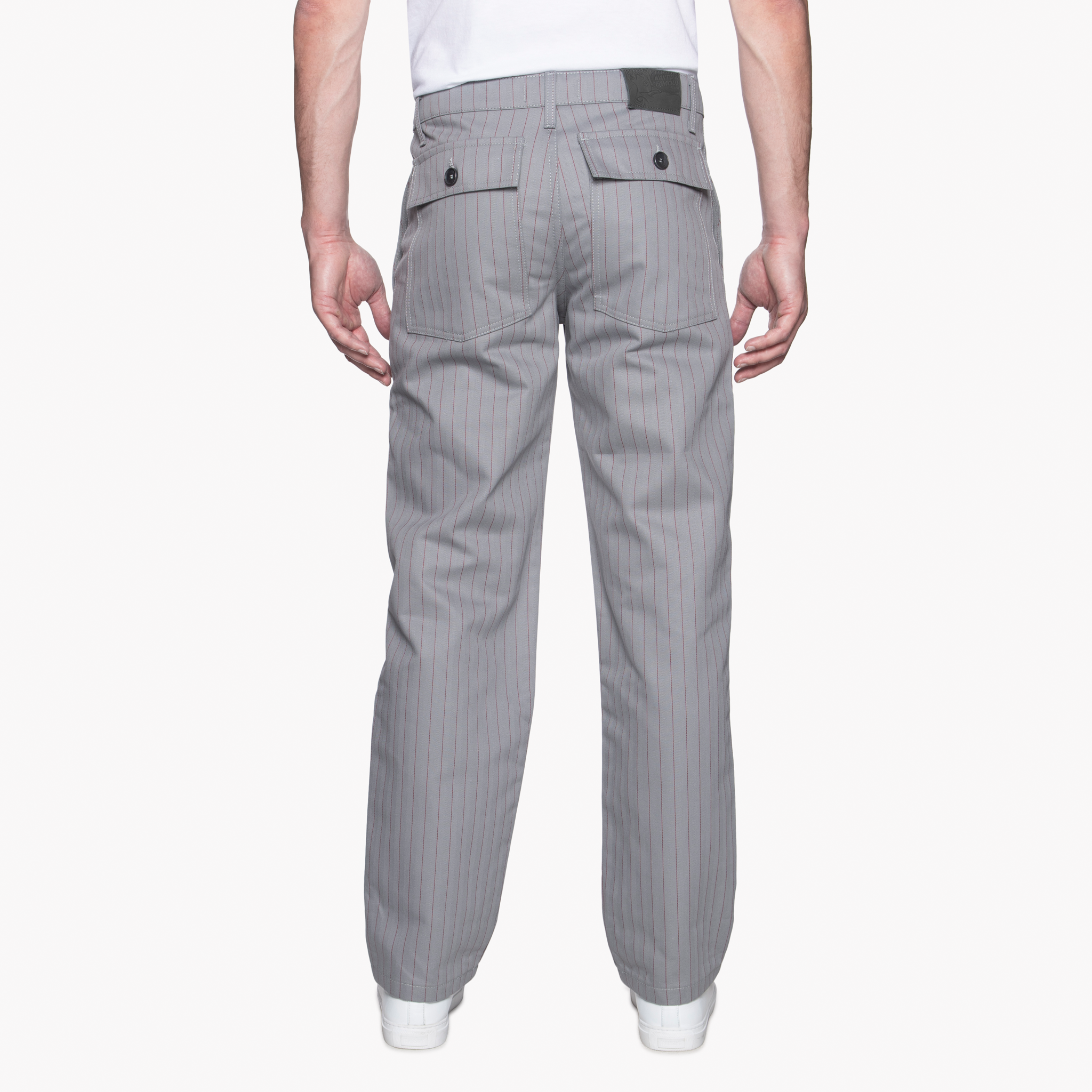 Work Pant - Repro Workwear Twill - Grey by Naked & Famous Denim