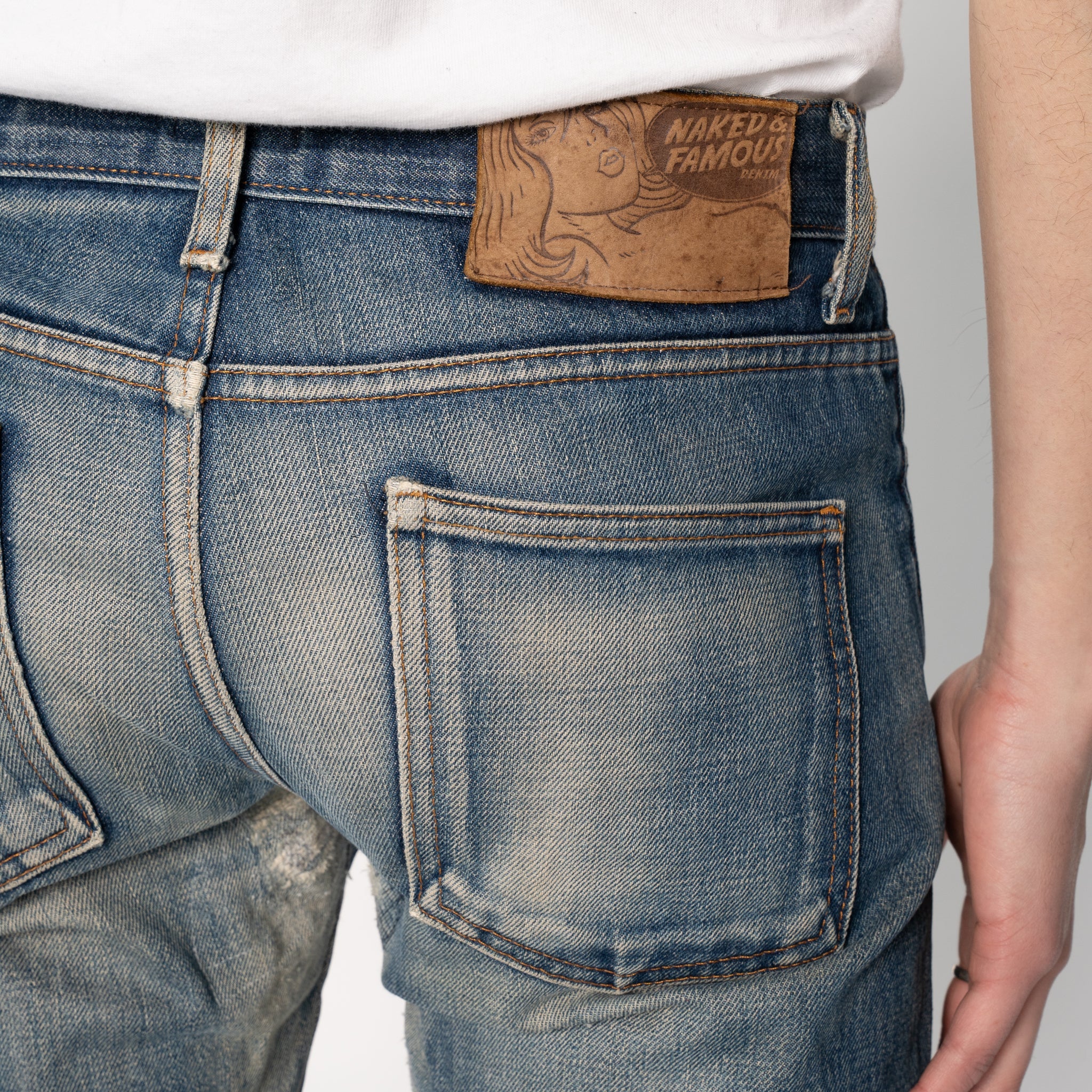 True Guy - Dirty Fade Selvedge by Naked & Famous Denim